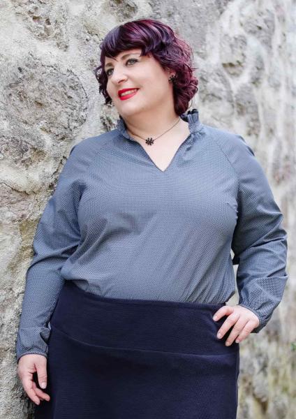 Ki-ba-doo Schnittmuster Bluse Finola für Webware